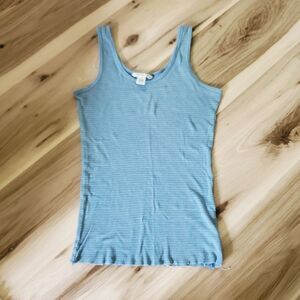 Vintage Y2K Abercrombie & Fitch Pinstripe Tank Size Small